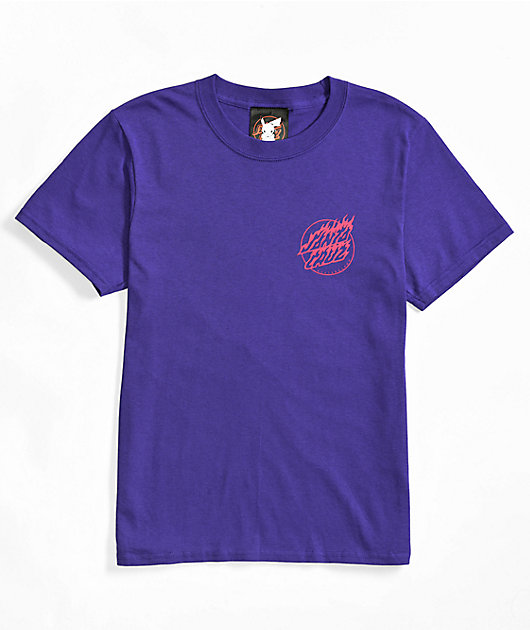 youth purple shirt