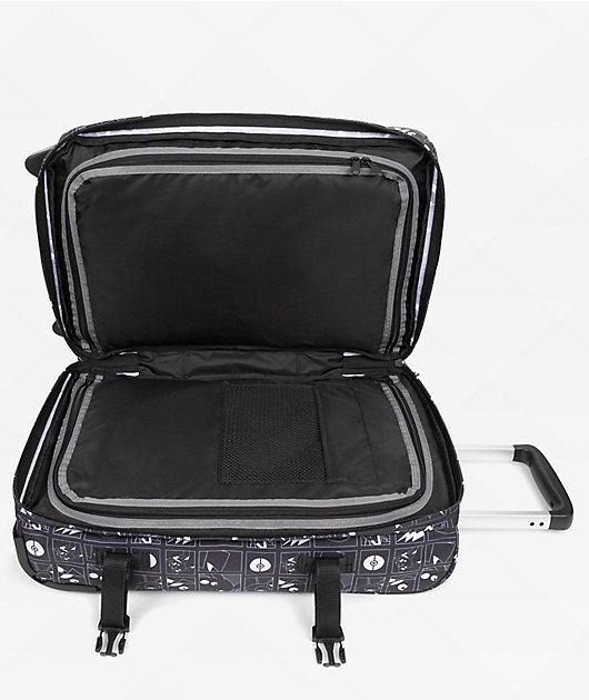 Pokémon x Eastpak Transit'r S All Over Black Carry On Roller Luggage