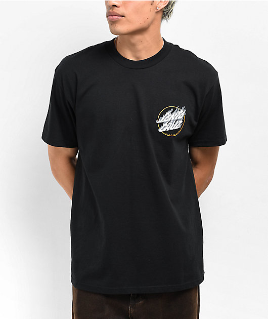 Black fire shirt top