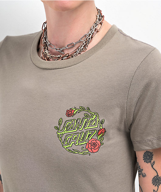 Santa cruz grey t shirt top