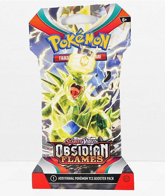 Pokémon Scarlet & Violet Obsidian Flames Trading Card Booster Pack