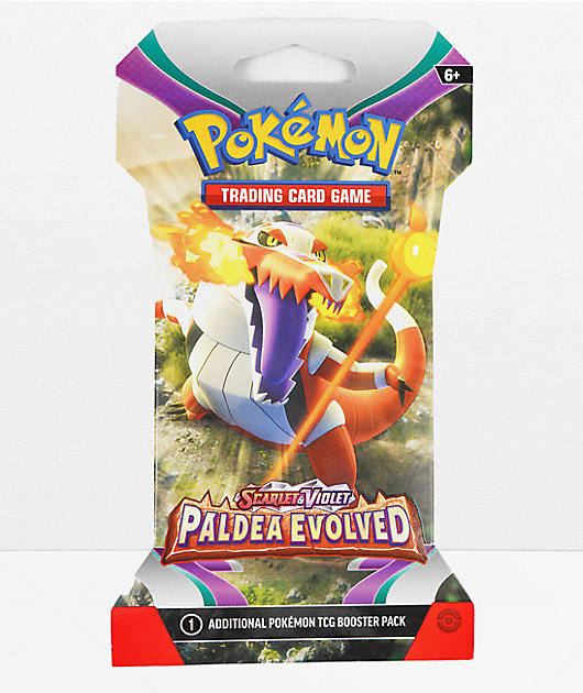Pokémon Scarlet & Violet Paldea Evolved Trading Card Booster Pack