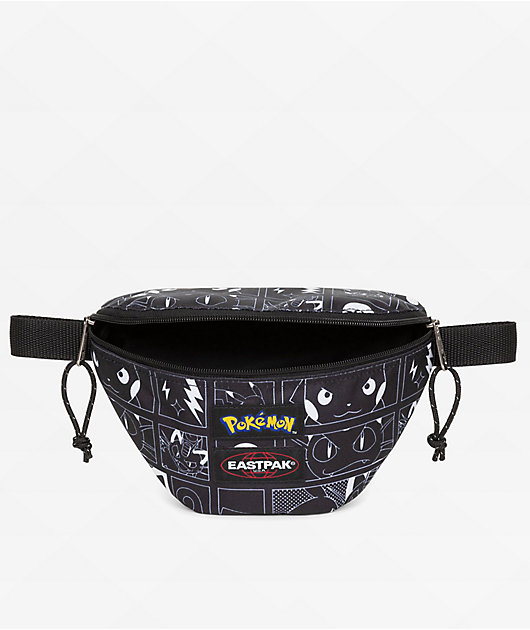 Pokémon x Eastpak Springer All Over Black Fanny Pack | Zumiez