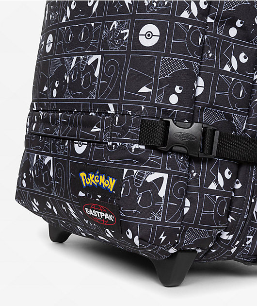 Pokémon x Eastpak Transit'r S All Over Black Carry On Roller
