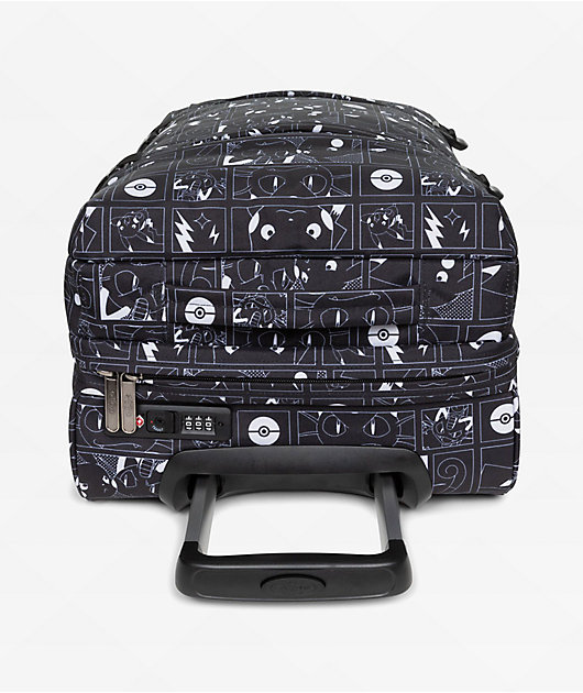 Pokémon x Eastpak Transit'r S All Over Black Carry On Roller