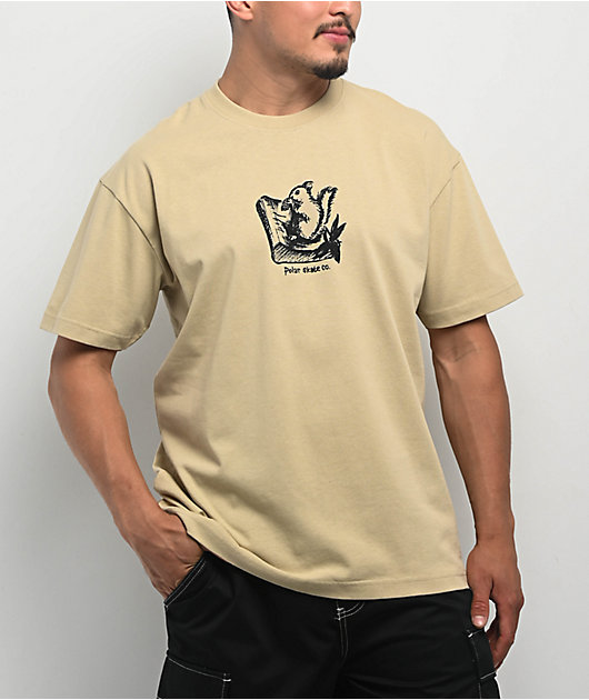 Polar Burnside 2084 Sand T-Shirt