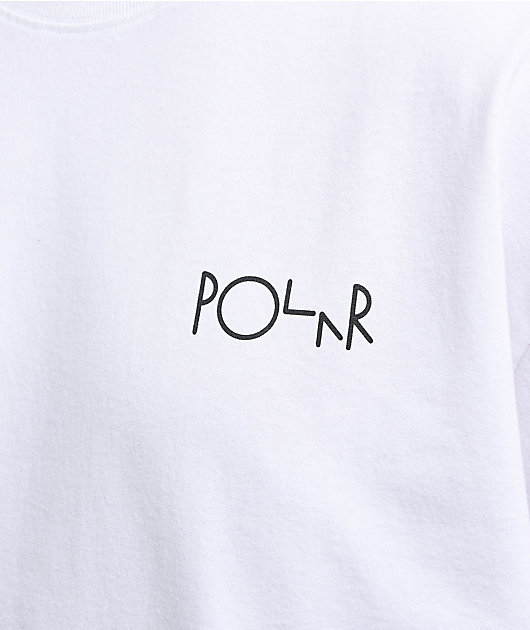 Polar Fill Logo Klez White T-Shirt