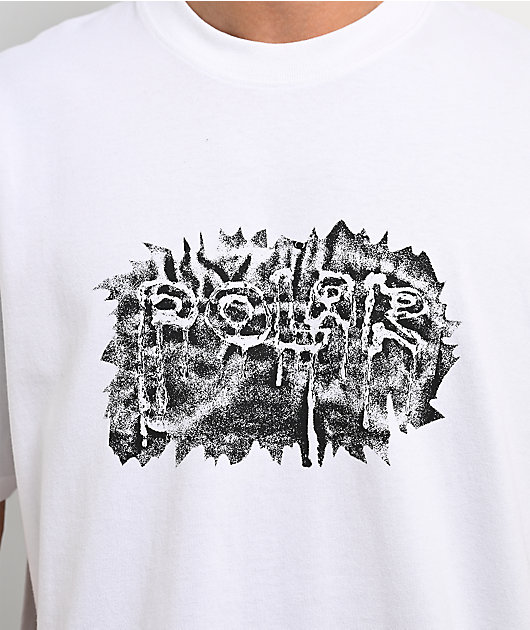 Polar Wrinkle White T-Shirt