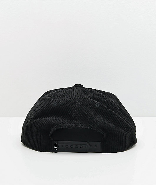 Poler Mountain Rainbow Black Snapback Hat