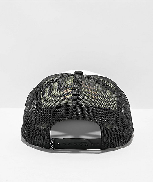 Poler Rainbow Black & White Trucker Hat