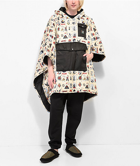 Poler x Dark Seas Reversible Poncho | Zumiez