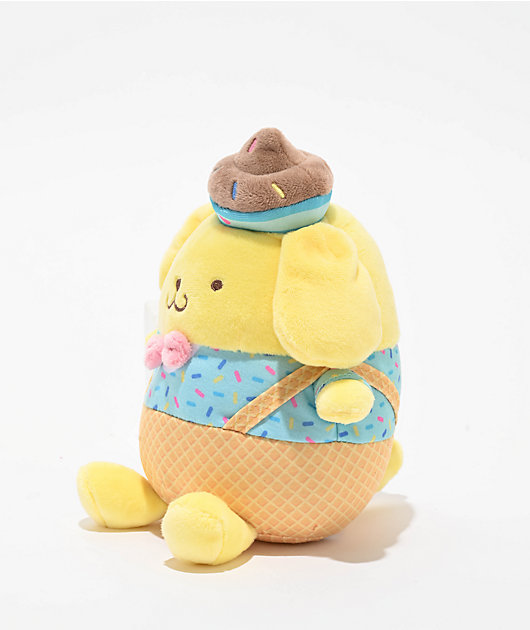 Pompompurin Ice Cream Confectioner Plush Toy