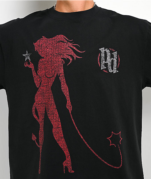 Popular Demand Devil Heat Black T-Shirt