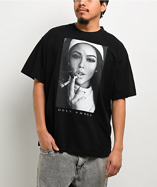 Popular Demand Holy Smoke Black T-Shirt