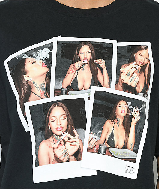 Popular Demand Instant High Black T-Shirt