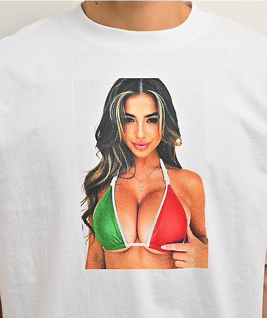 Popular Demand Viva White T-Shirt