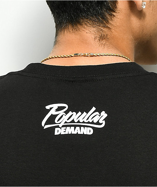 Popular Ink Love Black T-Shirt