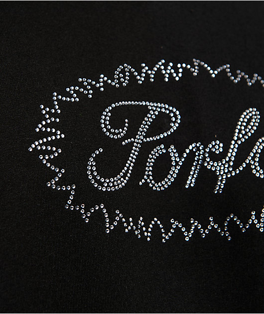 Porfa Forgive Black T-Shirt
