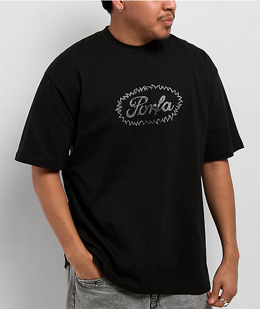 Porfa Forgive Black T-Shirt