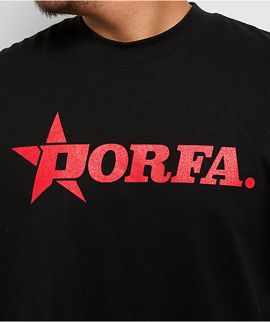 Porfa Star Black T-Shirt