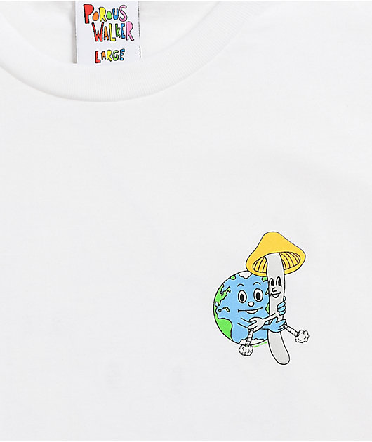 Porous Walker Earthlings White T-Shirt