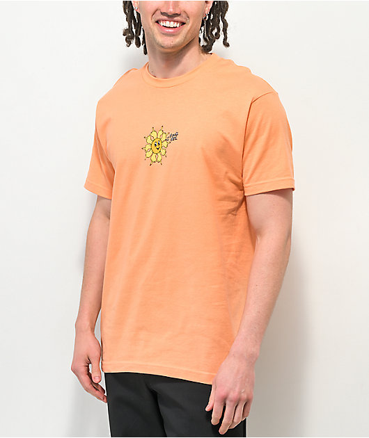 Porous Walker Fuck Off Flower Cantalope T-Shirt