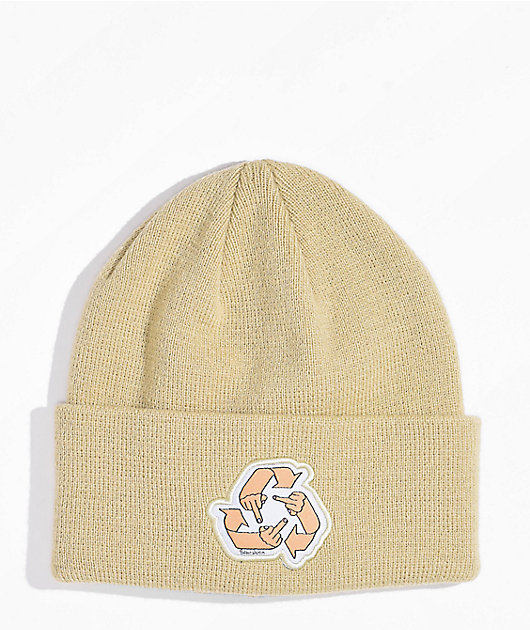 Porous Walker What Goes Around Sand Beanie