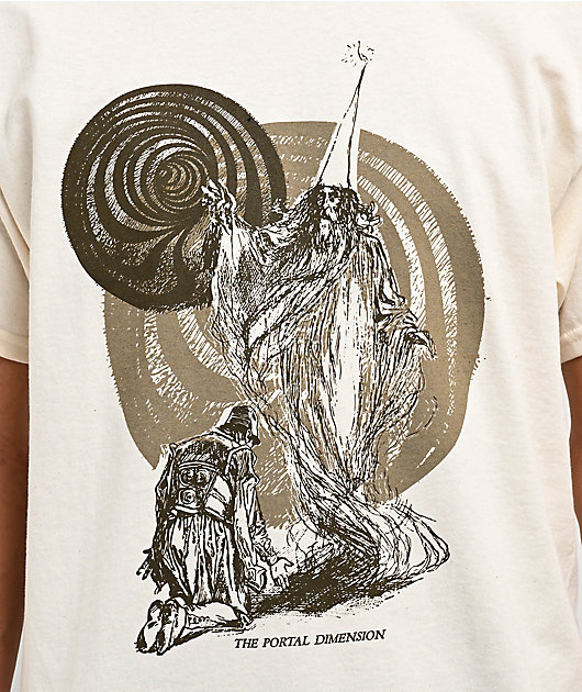 Portal Dimension Natural T-Shirt