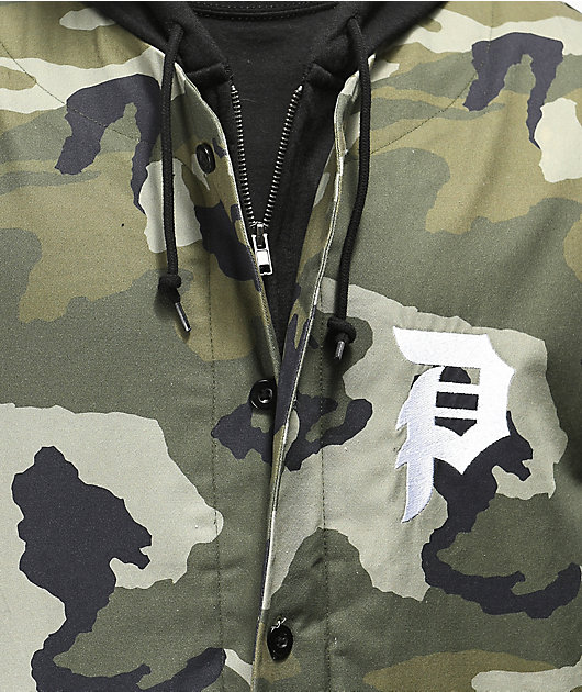 Primitive 2Fer Baseball Camo & Black Hoodie