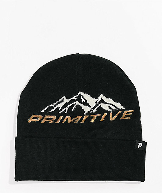 Primitive All-terrain Black Beanie