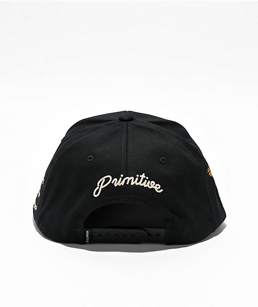 Primitive Altar Black Snapback Hat