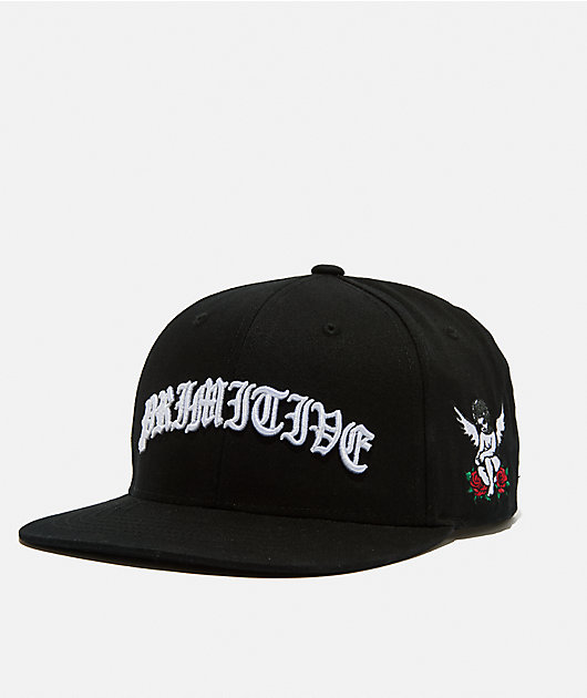 Primitive Archie Black Strapback Hat