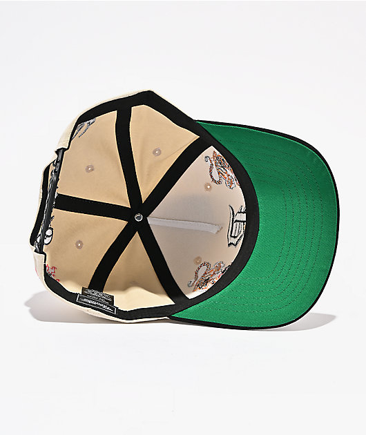 Primitive Big City Natural & Black Snapback Hat