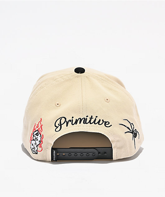 Primitive Big City Natural & Black Snapback Hat
