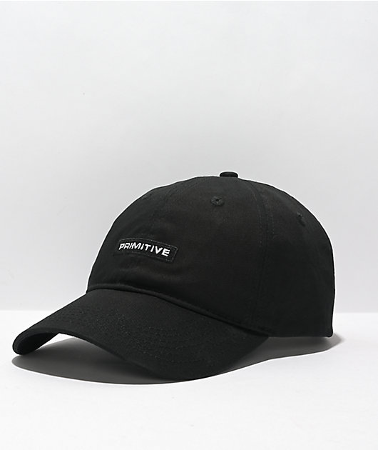 Primitive Black Pack Strapback hat