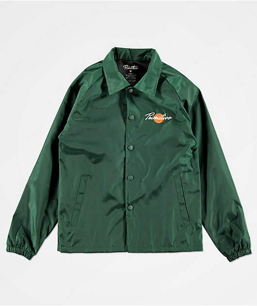 Primitive Boys Ginza Green Coaches Jacket Zumiez