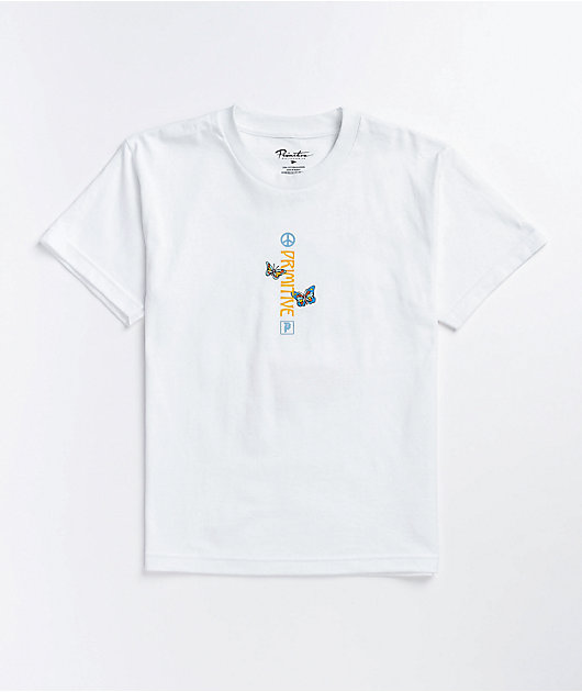 Primitive Boys Mental Wealth White T-Shirt