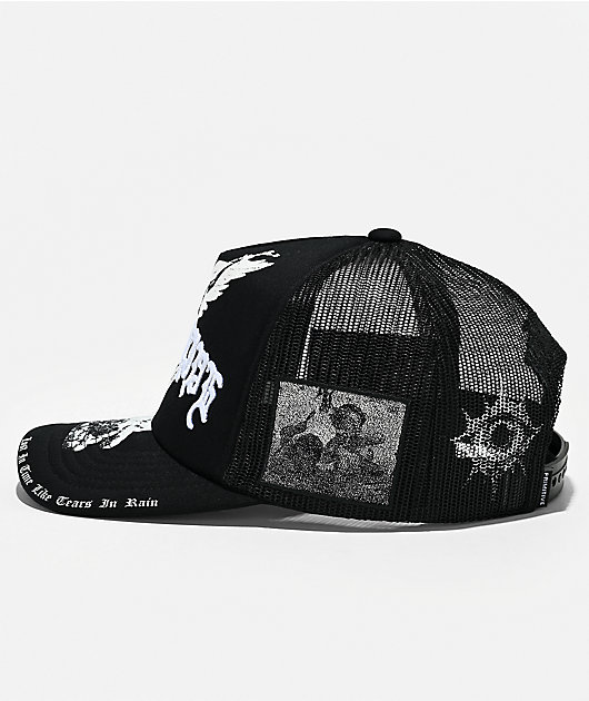 Primitive Century Black Trucker Hat