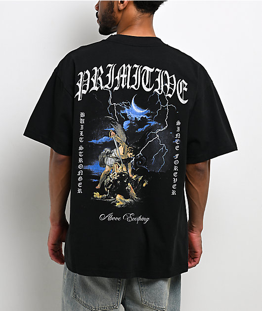 Primitive Clash Black T-Shirt