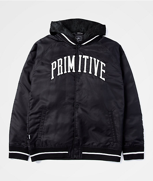 Primitive Collegiate 2Fer Black Varsity Jacket