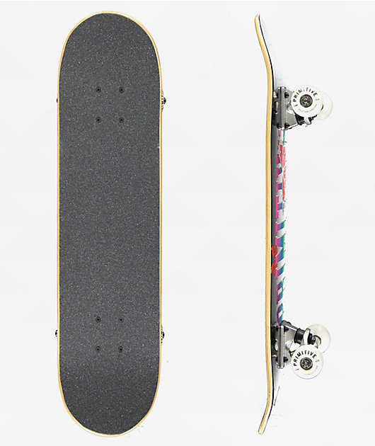 Primitive Collegiate Butterfly 7.3" Skateboard Complete