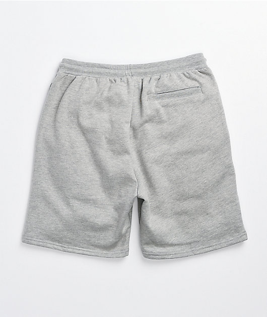 grey sweat shorts champion