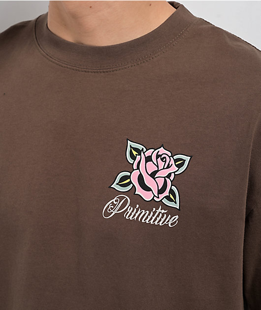 Primitive Danger Brown T-Shirt