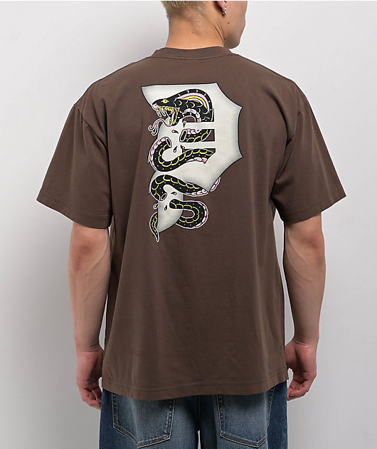 Primitive Danger Brown T-Shirt