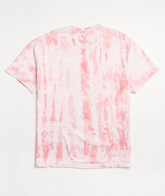 washed pink shirt