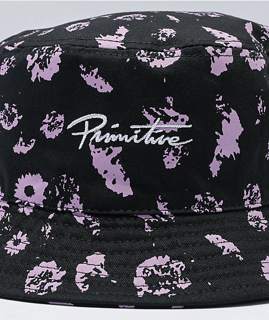 Primitive Devotion Black & Purple Bucket Hat