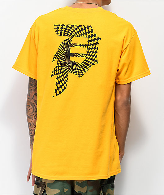 primitive yellow shirt