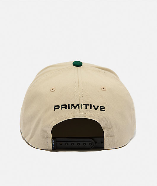 Primitive Dirty P Grey & Green Snapback Hat
