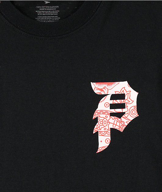 Primitive Dirty P Paisley Black T-Shirt