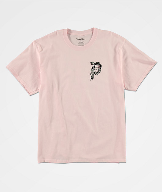 Primitive Dirty P Paisley camiseta rosa
